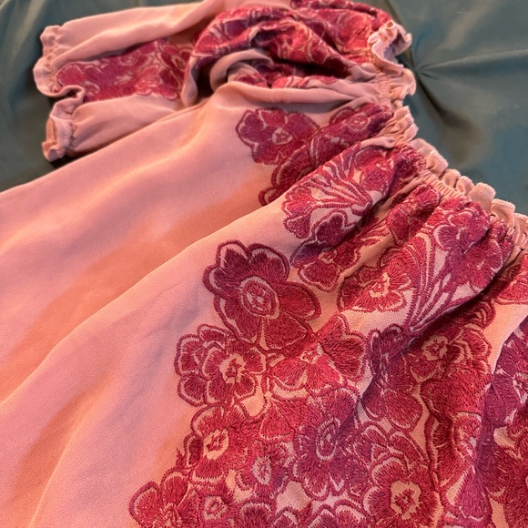 For Love & Lemons Floral Blouse in pink - Picture 2 of 5